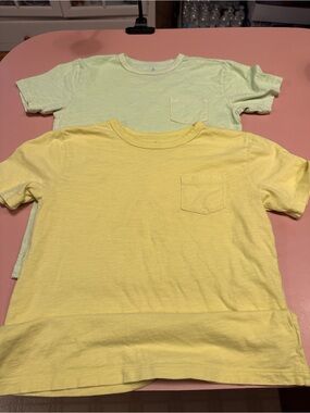 J. Crew Crewcuts Boys short sleeve pocket tees - pair of two